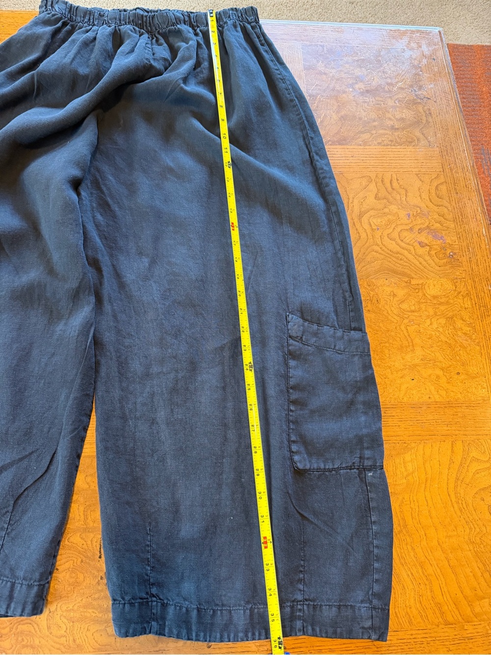 Brynn Walker Casbah Black Wide-Leg Cargo Pants - Picture 7 of 8